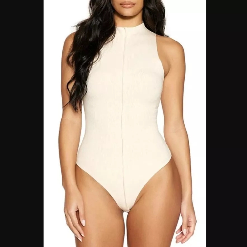 Nordstrom Black Long Sleeve Bodysuit